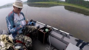 Ловим щуку на лягушку и на неотгруженную резину.