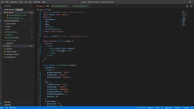 How do you show data in FlatList in react native смотреть онлайн