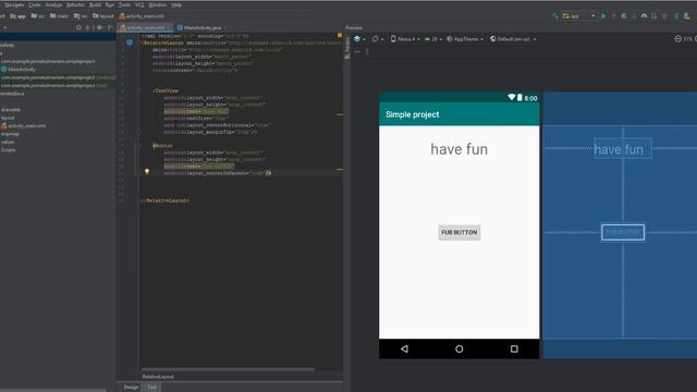 This is how to Connect XML Views and the layout itself to the Activity java file. смотреть онлайн
