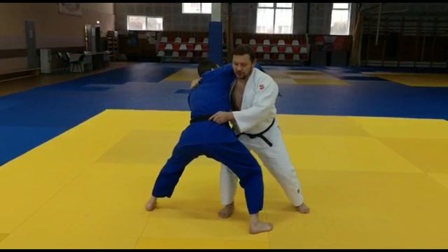 Защита от захвата cross grip. #judo смотреть онлайн