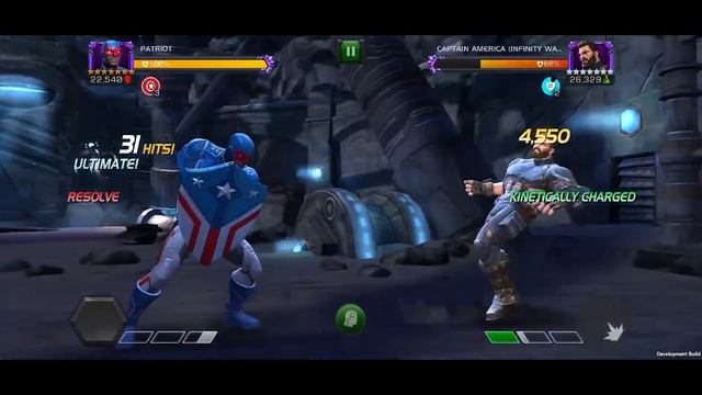 Трейлер Marvel Contest Of Champions (Patriot Deep Dive)