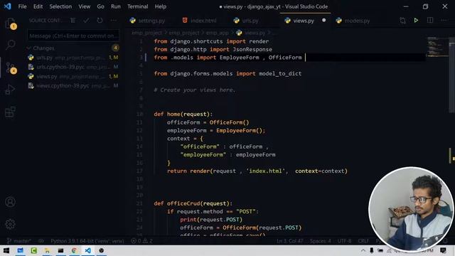 12. getting All Offices | Ajax | Django смотреть онлайн