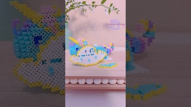 Cinnamoroll Riding Horse 3D perler Building Vlog - slower version смотреть онлайн