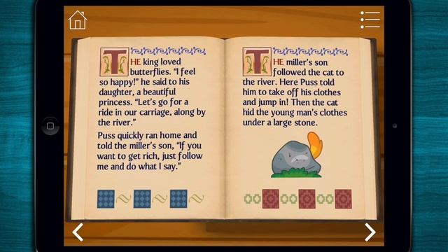 ♣ Grimm's Puss in Boots - Interactive Storybook & Reading of the famous Fairy Tale - Android/iPad смотреть онлайн
