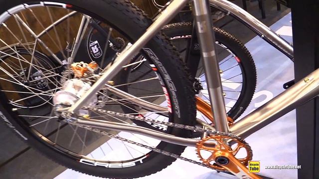 2018 Rabbit MTB 650B +Boost Titanium Bike - Walkaround - 2017 Eurobike смотреть онлайн