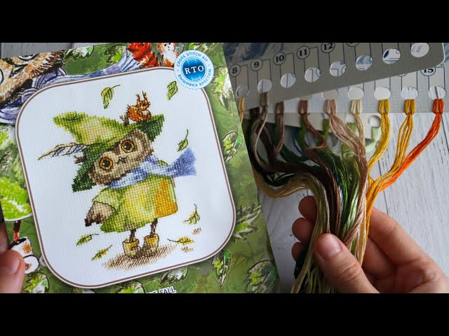 Набор по вышивке крестом ЛИСТОПАД от RTO смотреть онлайн