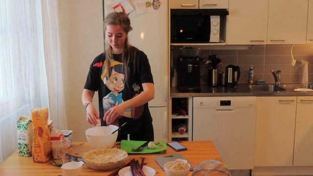 Фантастический пирог с ревнем! Куда использовать ревень? Пирог-ватрушка! Пирог с творогом! смотреть онлайн