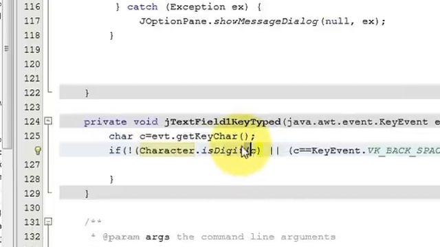 Java prog#140. How to make textfield that only accepts numbers смотреть онлайн
