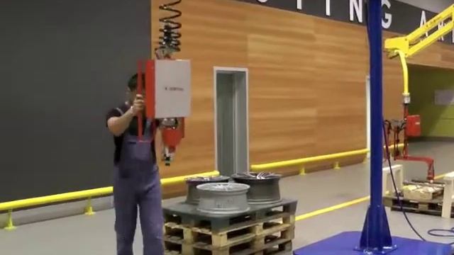 Манипулятор для перемещения автомобильных дисков смотреть онлайн