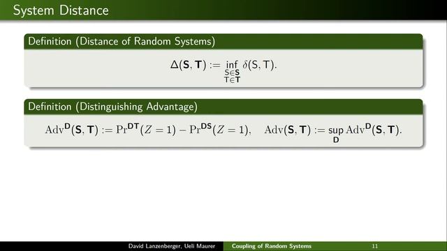 Coupling of Random Systems смотреть онлайн