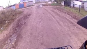 Уход от ДПС на квадроцикле в городе.ДПС за квадроциклом.