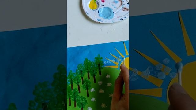 Аппликация" Овечье стадо" для детей 3-7 лет 2часть смотреть онлайн