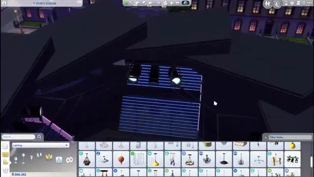 The Sims 4 Speed Build | E SPORTS STADIUM | Discover University | NOCC смотреть онлайн