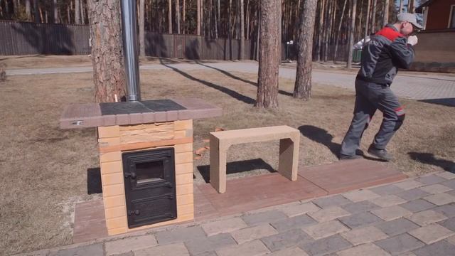 Как собирается печь от Барбекю-Центр? смотреть онлайн