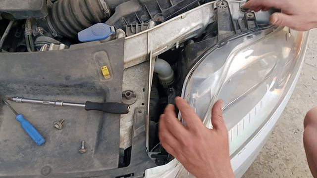 как снять фару Ford Mondeo 4 смотреть онлайн