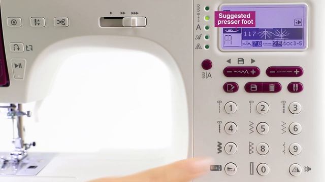 NECCHI NC Series Tutorial: Select Pattern For NC-204D смотреть онлайн