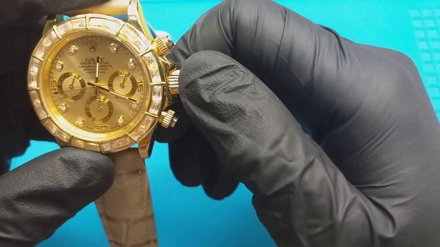 Часы Rolex дайтона, копия, механические с автоподзаводом. смотреть онлайн