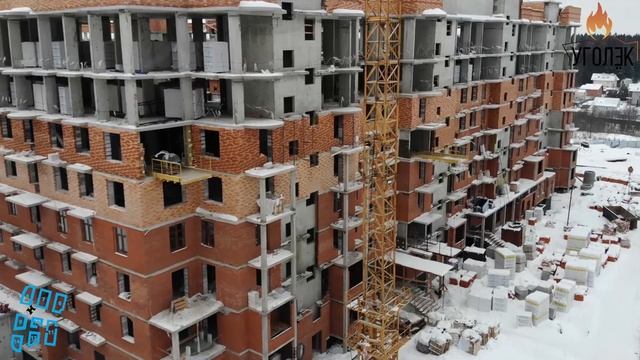 Полет над ЖК ❤️ "Митино О2" 30.01.2021 смотреть онлайн