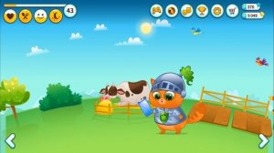 ЧЕРНЫШ и КРЫС напугали КОТЕНКА БУБУ #66 Кошечка КАТЯ и мини игры #ПУРУМЧАТА