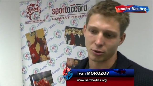 Sambo players Ivan Morozov and Aleksandr Perepeluk visiting FIAS смотреть онлайн