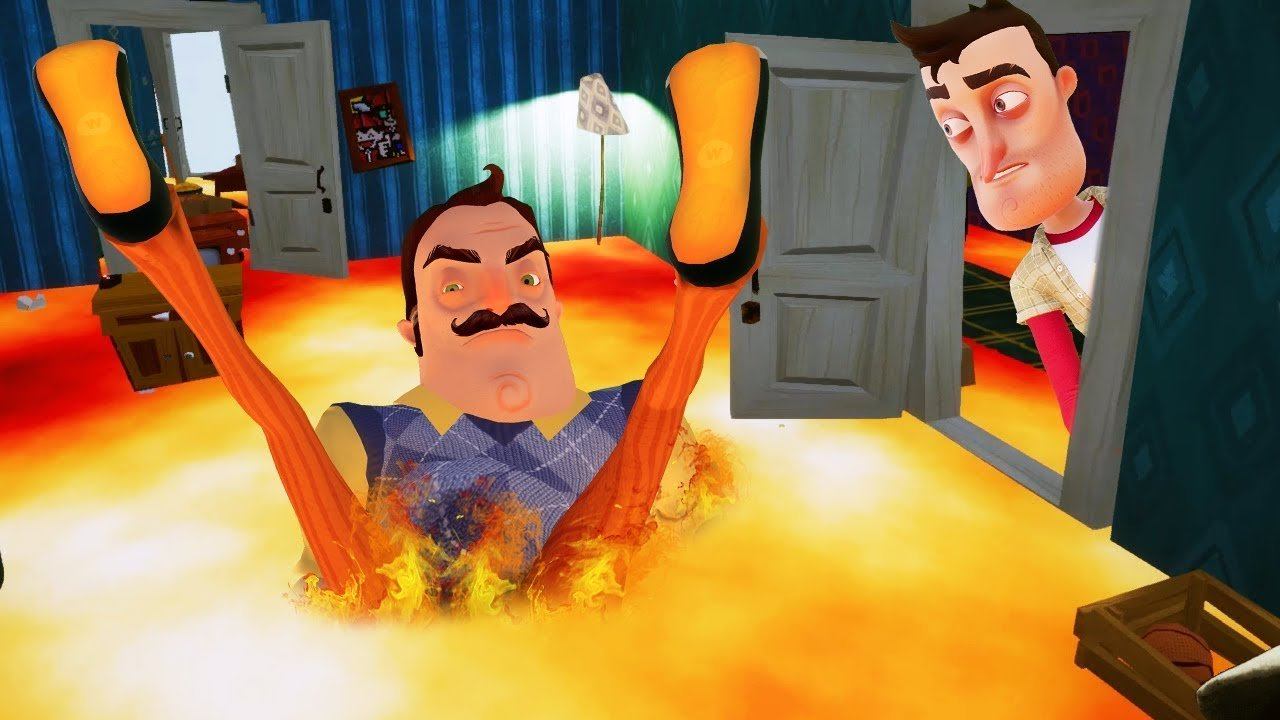 ПРИВЕТ СОСЕД В ЛАВЕ ► Hello Neighbor Mod |2|