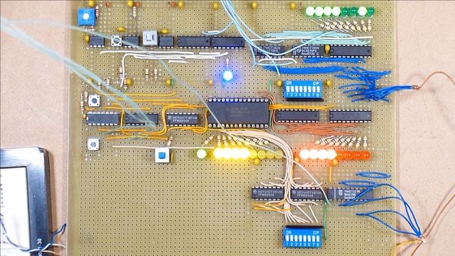 8 bit CPU RAM module and MA Register test - The Inspector's build смотреть онлайн