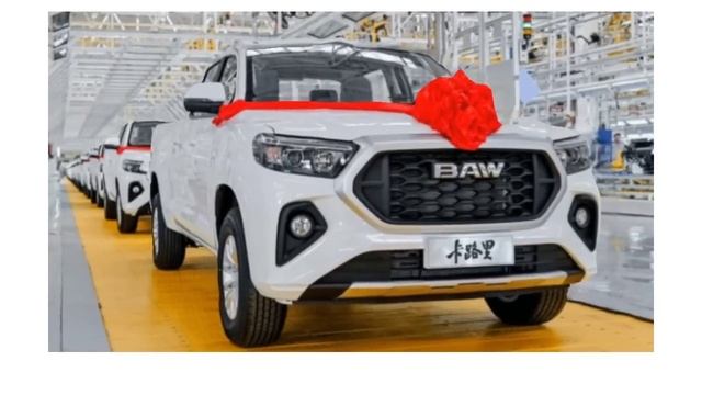 BAW Calorie 8,300-USD Pickup Truck Production Started In China. #baw #bmw #truck #pickup #china #us смотреть онлайн