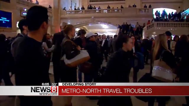 Metro-North travel troubles continue as crews repair tracks смотреть онлайн