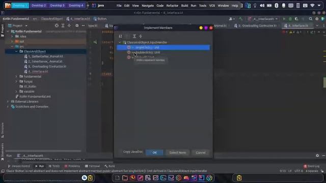 Kotlin 22_ Interface смотреть онлайн