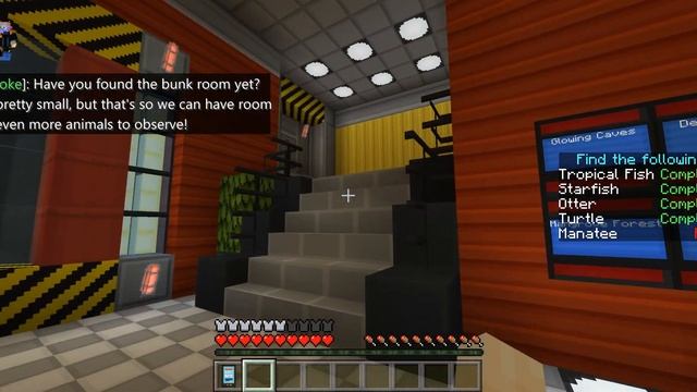 Играем в Minecraft подводные биологи! 1 серия. смотреть онлайн