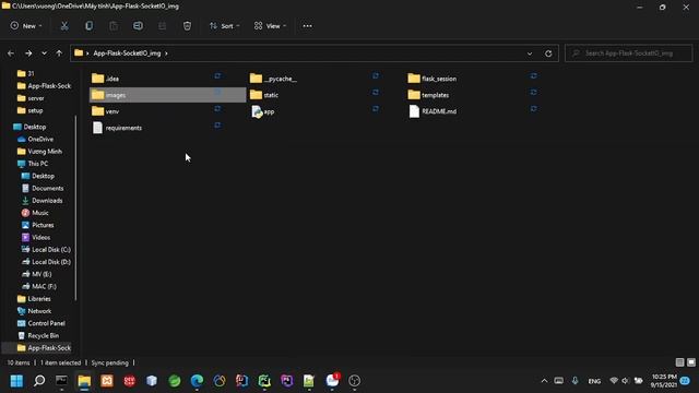 Flask SocketIO - Gửi file ảnh từ client đến Web sử dụng SocketIO. смотреть онлайн