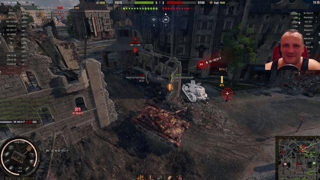 Когда даже истеричка на поляке не помешает мастеру взять Мастера на Китайском фугасе wot BZ-176 смотреть онлайн