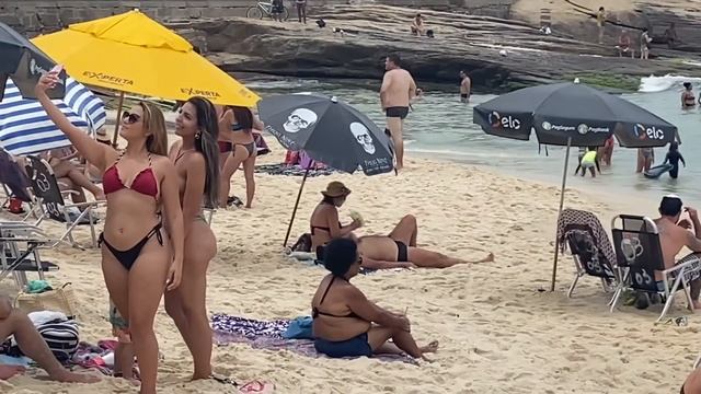 ?? Rio de Janeiro | Arpoador İpanema Beach Walk ? BRAZİL смотреть онлайн