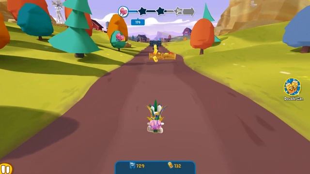 Rabbids Crazy Rush - Cool Endless Run game смотреть онлайн