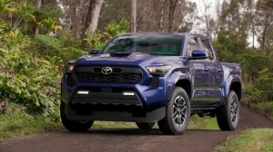 2024 Toyota Tacoma TRD Sport in Blue Crush Metallic