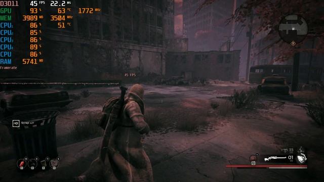 Remnant From the Ashes GTX 1050Ti 4 GB + AMD Athlon II 8GB DDR3 FPS Test MSI Afterburner Benchmark смотреть онлайн