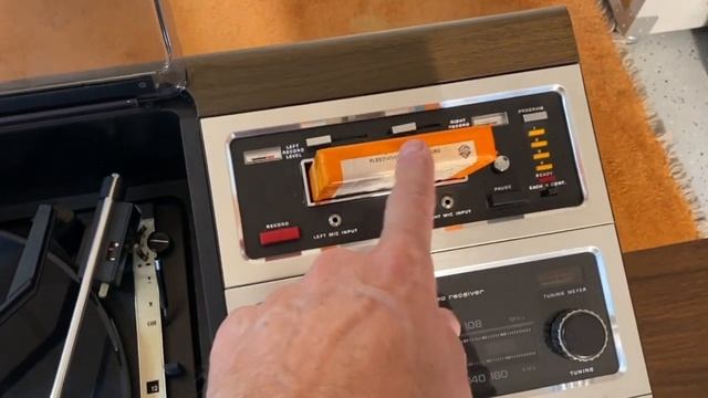 1979 Zenith "The Wedge" Stereo System Record Player with 8 Track, Model JR596W смотреть онлайн