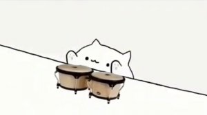 Bongo cat - Running in the 90s