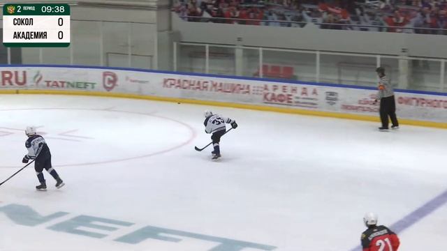 ХК "СОКОЛ" (г. НОВОЧЕБОКСАРСК) - ХК "АКАДЕМИЯ" (пгт. УСТЬ-КИНЕЛЬСКИЙ) смотреть онлайн