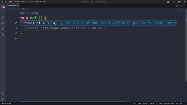 12- أنواع المتغيرات || الفرق بين const & final смотреть онлайн