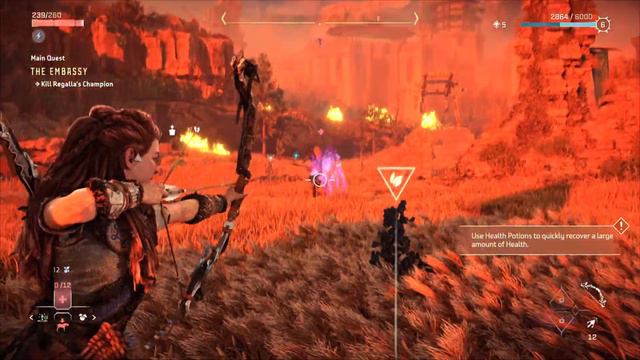 Horizon Forbidden West (PS5)- How To Kill Regalla's Champion Playthrough смотреть онлайн