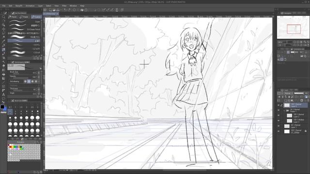 Animation Layout 101: How to do Perspective Drawings смотреть онлайн