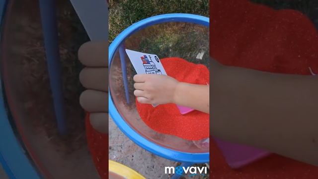 Рисование цветным песком Colorit ,еще одна часть. смотреть онлайн