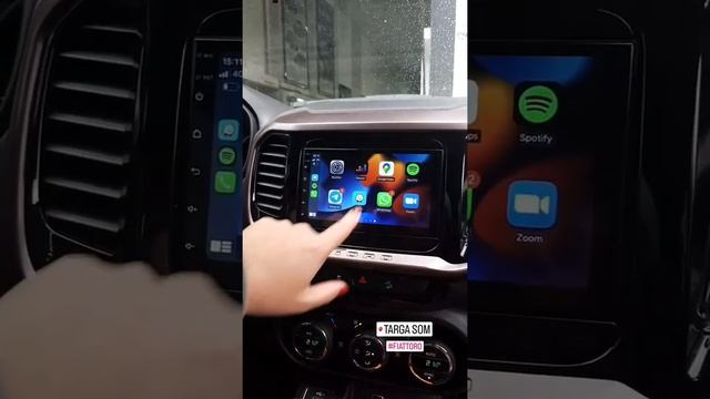 Multimidia Android com Apple CarPlay e Android Auto para sua Fiat Toro смотреть онлайн