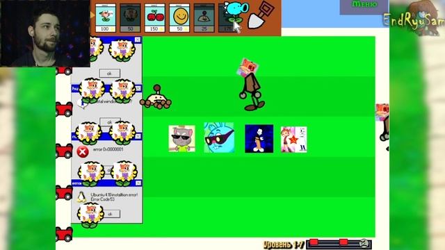 Рисованный PVZ ■ Мод на Растения против зомби (Plants vs. Zombies) смотреть онлайн