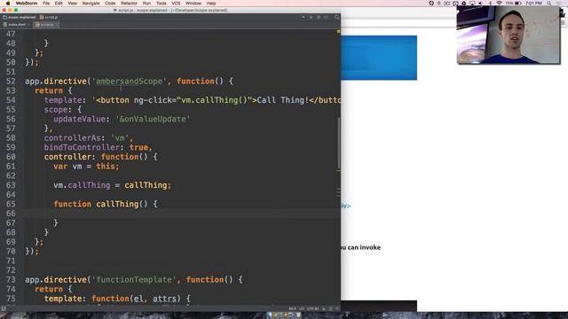 Angular Directive Scope Explained & Code Structure смотреть онлайн