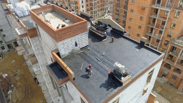 Полет 27.07.2020 над стройкой ЖК "Опалиха О3" (17, 19 дома) смотреть онлайн