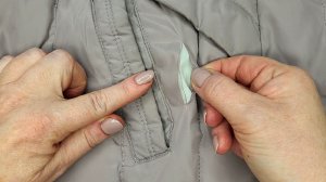 Как починить дырку на пуховике