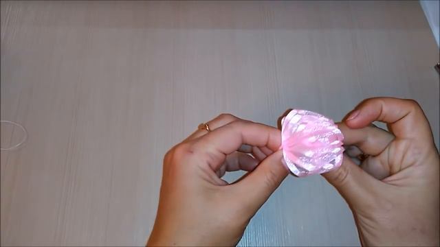 Пышные бантики из лент МК Канзаши / Lush bows of ribbons MK Kanzashi смотреть онлайн