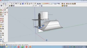 Вентилируемый водомет для водоизмещающей лодки